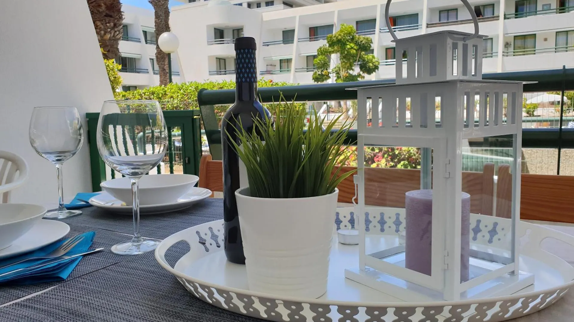 Casa Palmera 2 Only 150 Meters To The Beach, Heated Pool, Wifi, Sat-Tv, Terrace, Central Location, Washing Machine Playa de las Américas 0*,  Spanje